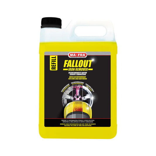 Mafra Iron Fallout Remover. Better than Autoglym Magma and Bilt Hamber Korrosol. Red wheel cleaner. Red Ox, Red Seven. MaFra Ireland