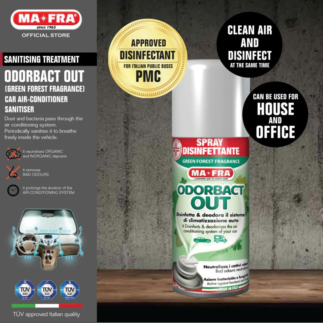 MaFra Odorbact Out Air Condition Sanitiser - Green Forest Scent MaFra