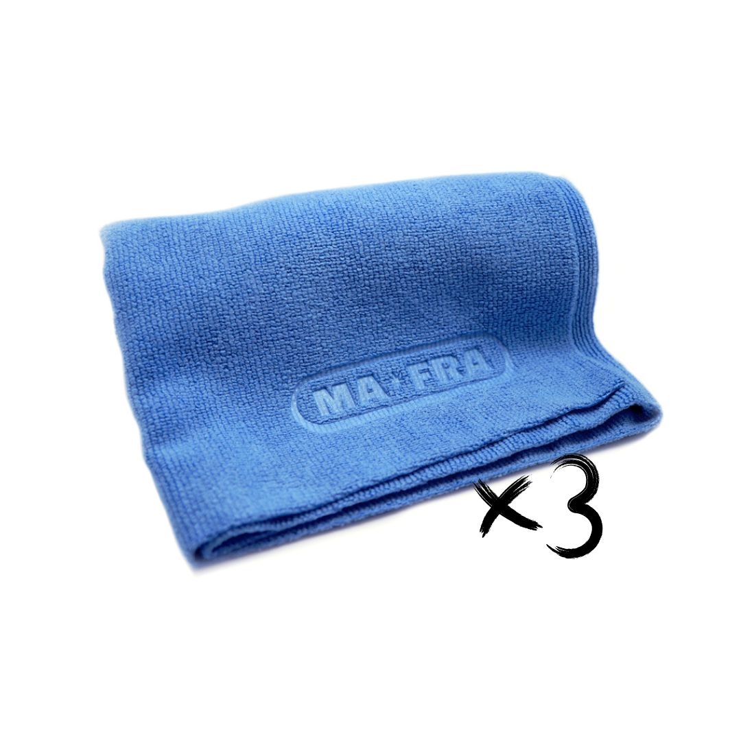 The MaFra Short Pile Polishing Cloth is a microfibre cloth suitable for removing polish, compounds, waxes, sealants and even ceramic coatings. Mafra Ireland