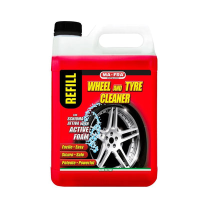 Ma-Fra Acid Free Wheel and Tyre Cleaner. Best tyre cleaner for dressing. Non acid wheel cleaner. Labocosmetica. Ma-Fra Ireland Cork