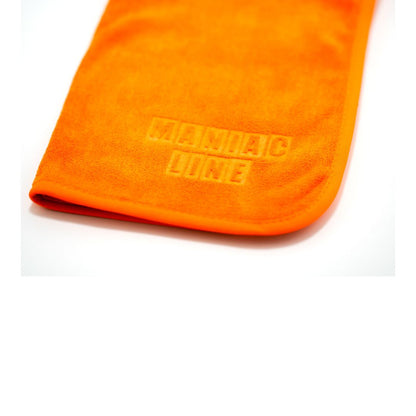 Maniac ALL ROUND Microfibre Cloth in orange. Maniac Line Ireland