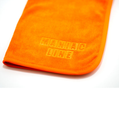 Maniac ALL Round Microfibre Cloth in Orange and Green. use both inside and outside, easily removes residues of polish, waxes, and compounds. Maniac Ireland and Mafra Ireland