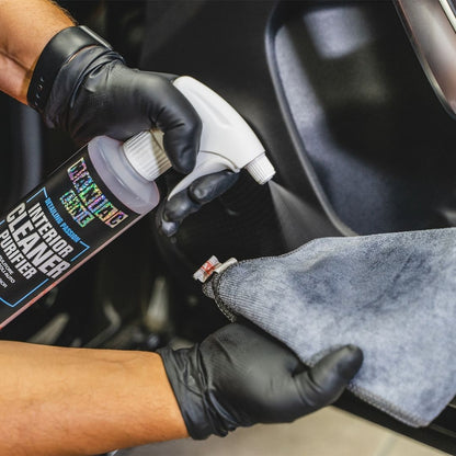 The Maniac Interior Deep Clean and Protection Kit provides everything you need for a pristine car interior. Clean thoroughly, dress your plastics to perfection, and maintain a crystal-clear view ahead. Transform your driving experience with ease and confidence!