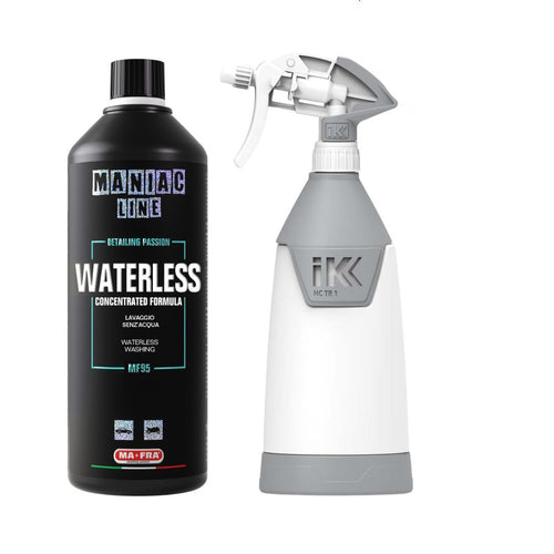 Maniac Waterless with IK HC TR1 Sprayer