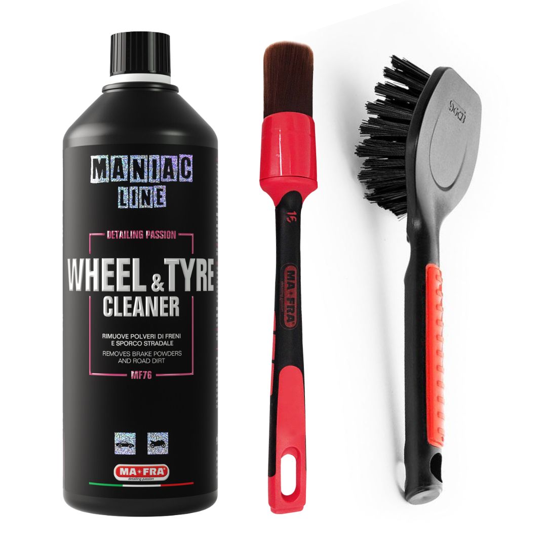 Maniac Wheel and Tyre Cleaner Set
