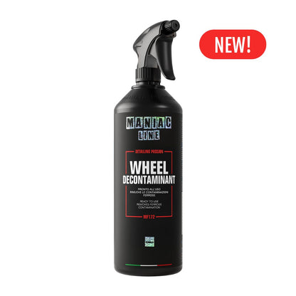 Maniac Wheel Decontaminant 1L (High-Cling Wheel Cleaner) on white background with "new" label