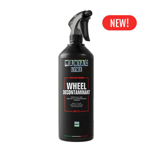 Maniac Wheel Decontaminant 1L (High-Cling Wheel Cleaner) on white background with "new" label