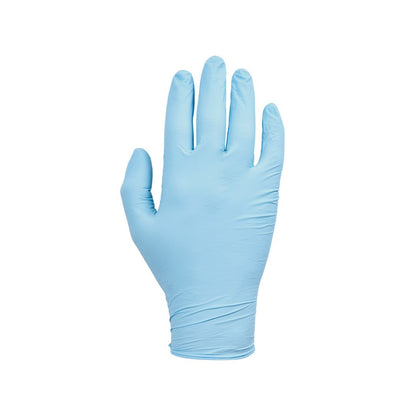 NORSE Detailing and valeting Glove Blue A powder free nitrile disposable glove offering protection against contamination, dirt and potential irritants in low risk situations. GL8953 Nitrile Disposable Gloves Size M