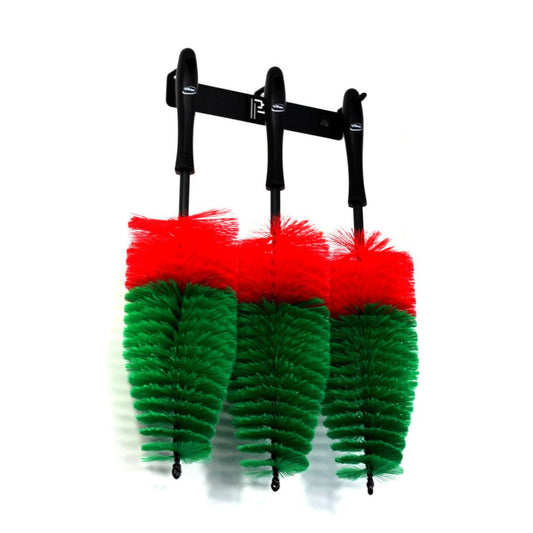 Poka Premium High quality, ergonomic and neat handle for 3 brushes. This brush holder offers space for 3 brushes and is designed for the effective use of space at work.