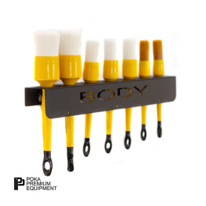 Poka Premium Brush Holder 40cm Body. Work Stuff brush holder. High quality aluminium brush holder for workshop. Poka Premium Ireland Poka Premium Cork Ireland