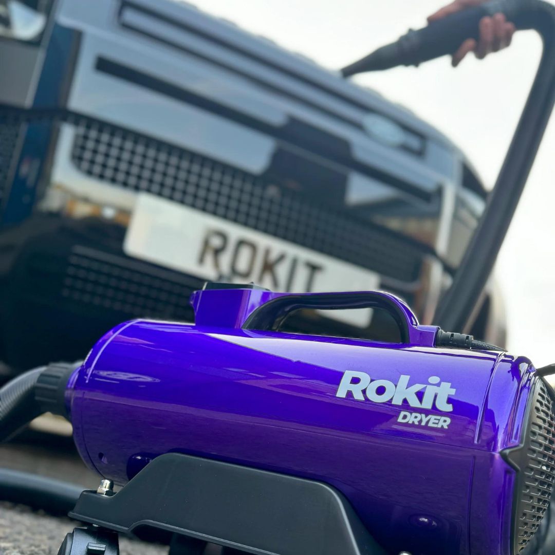 Rokit R2 UK car dryer with wheels. Same as Blo Air-GT Car Dryer Blower. Best car dryer Ireland. Quick and safe car drying. Blo Ireland. car blower, car leaf blower to dry car.