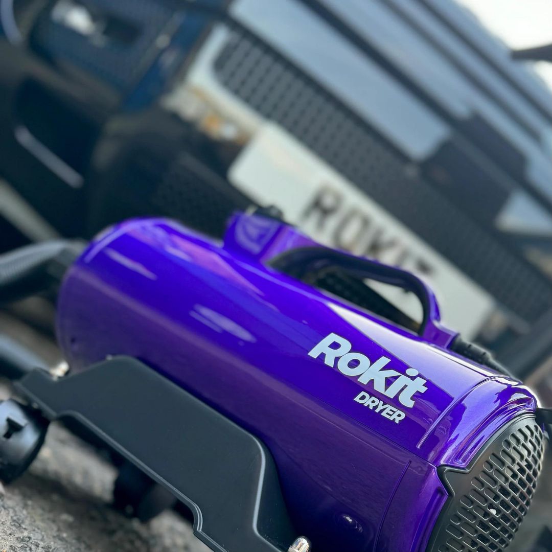 Rokit R2 UK car dryer with wheels. Same as Blo Air-GT Car Dryer Blower. Best car dryer Ireland. Quick and safe car drying. Blo Ireland. car blower, car leaf blower to dry car.