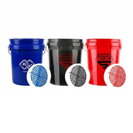 SGCB Wash Bucket TRIO Set with Grit Guard