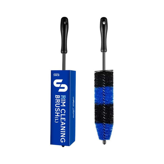 SGCB Blue wheel brush size L. Stiff Wheel Woolies. Safe wheel brush. soft wheel brush. bendable wheel brush. SGCB Cork Ireland