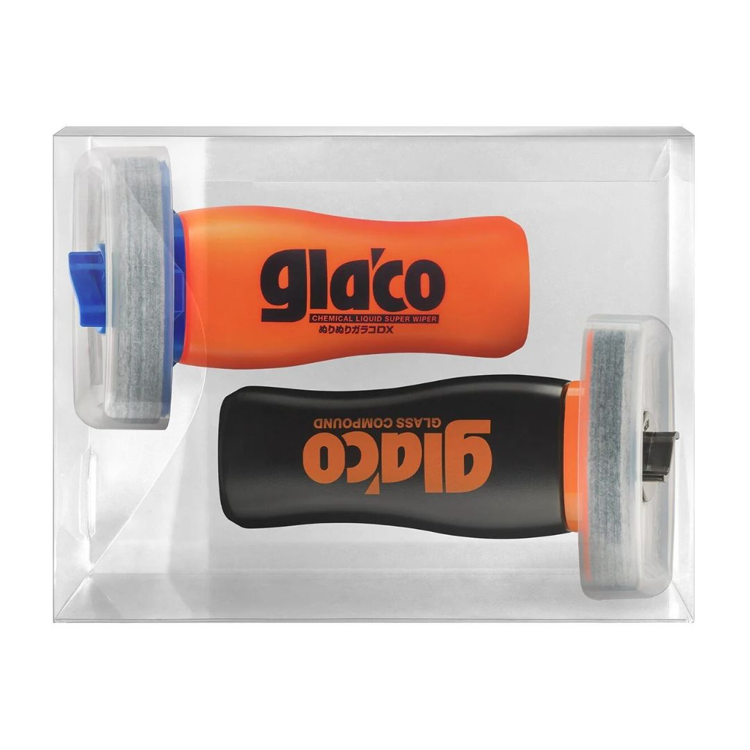 SOFT99 Glaco DX & Glaco Glass Compound Roll On Kit Soft99