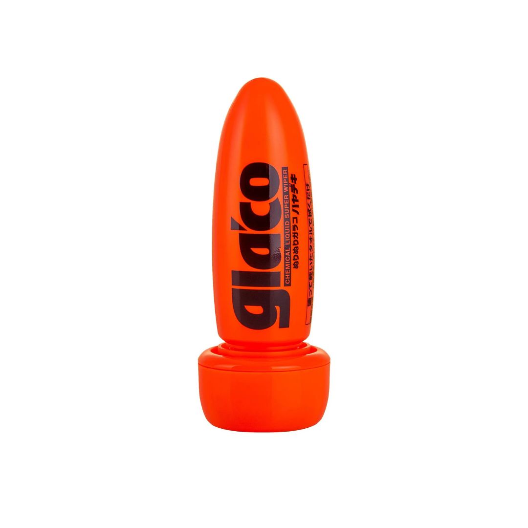 Orange Glico product on a white background