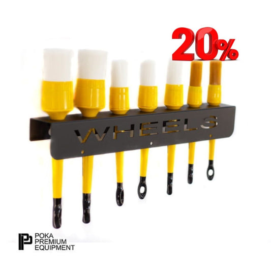 Poka Premium Detailing Brush Holder 40cm (Body / Interior / Wheels / Blank)