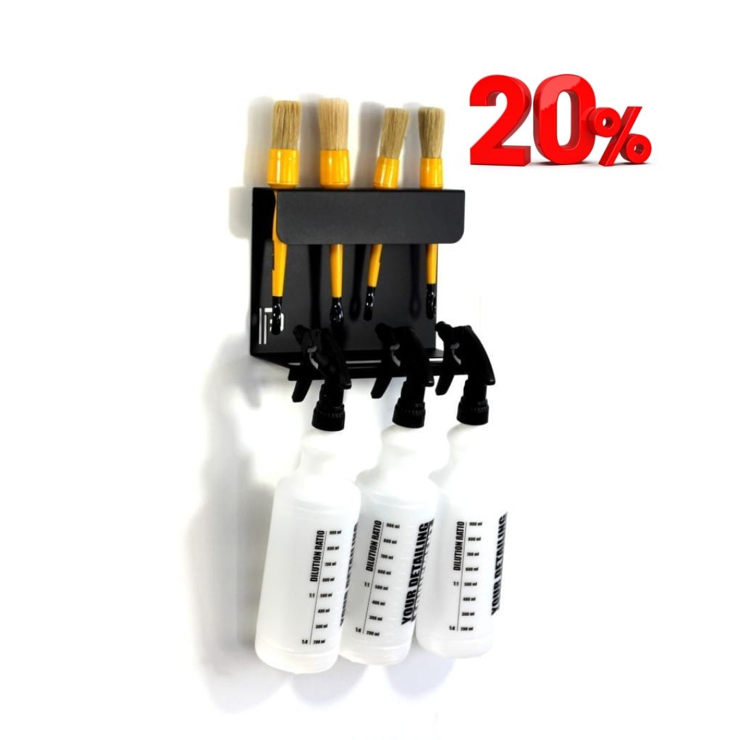 Poka Premium Brush and Bottle Holder 20cm - Blank
