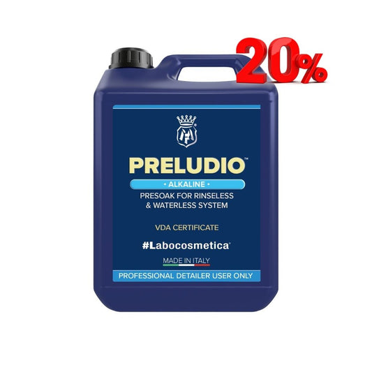 Labocosmetica PRELUDIO Alkaline Pre-soak for Rinseless & Waterless 4500ml