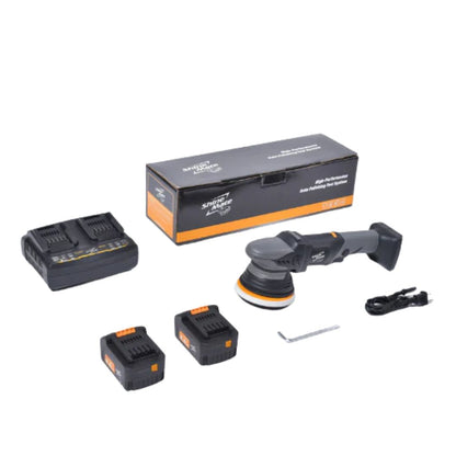 ShineMate EB351-5/15 is a professional-grade 15mm random orbital throw cordless polisher featuring a brushless motor, dual speed regulation, vibration inhibition, and more. ShineMate Ireland