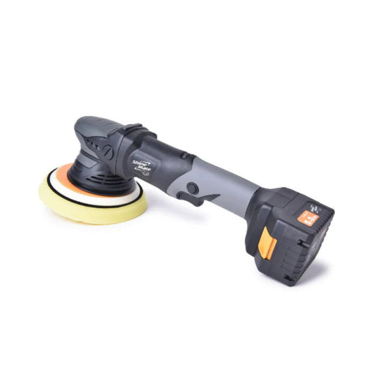 ShineMate EB351-5/15 is a professional-grade 15mm random orbital throw cordless polisher featuring a brushless motor, dual speed regulation, vibration inhibition, and more. ShineMate Ireland