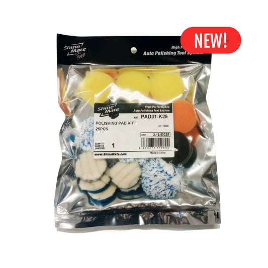 ShineMate Pad Kit for 1.2" (31mm) Backing Plate