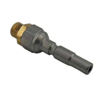 Metal snow foam adapter for Kranzle D10 on a white background