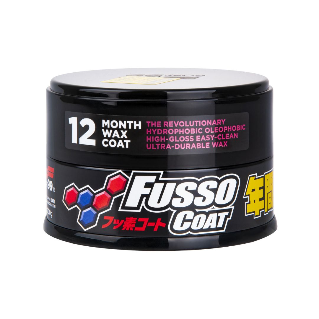 Fusso paste wax. Soft99 wax. Soft99 Fusso Coat dark. Best wax for black and dark cars. 12 month wax. Like ceramic coating wax. Soft99 Ireland