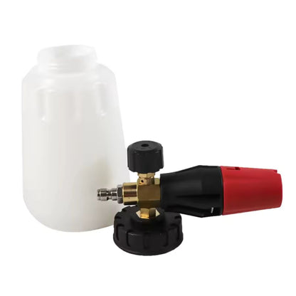 Spare bottle for snow foam gun or snow foam lance. WashMe Hydro 360 Stjarnagloss Snöstorm Snow Foam Lance. best spare bottle for Autoglym Polar Blast, Polar wash and Polar seal. 