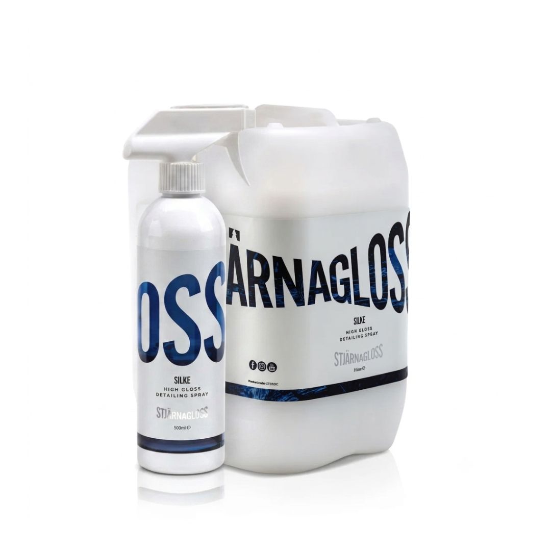 Stjarnagloss Silke - High Gloss Detailing Spray in 500ml and 5L container