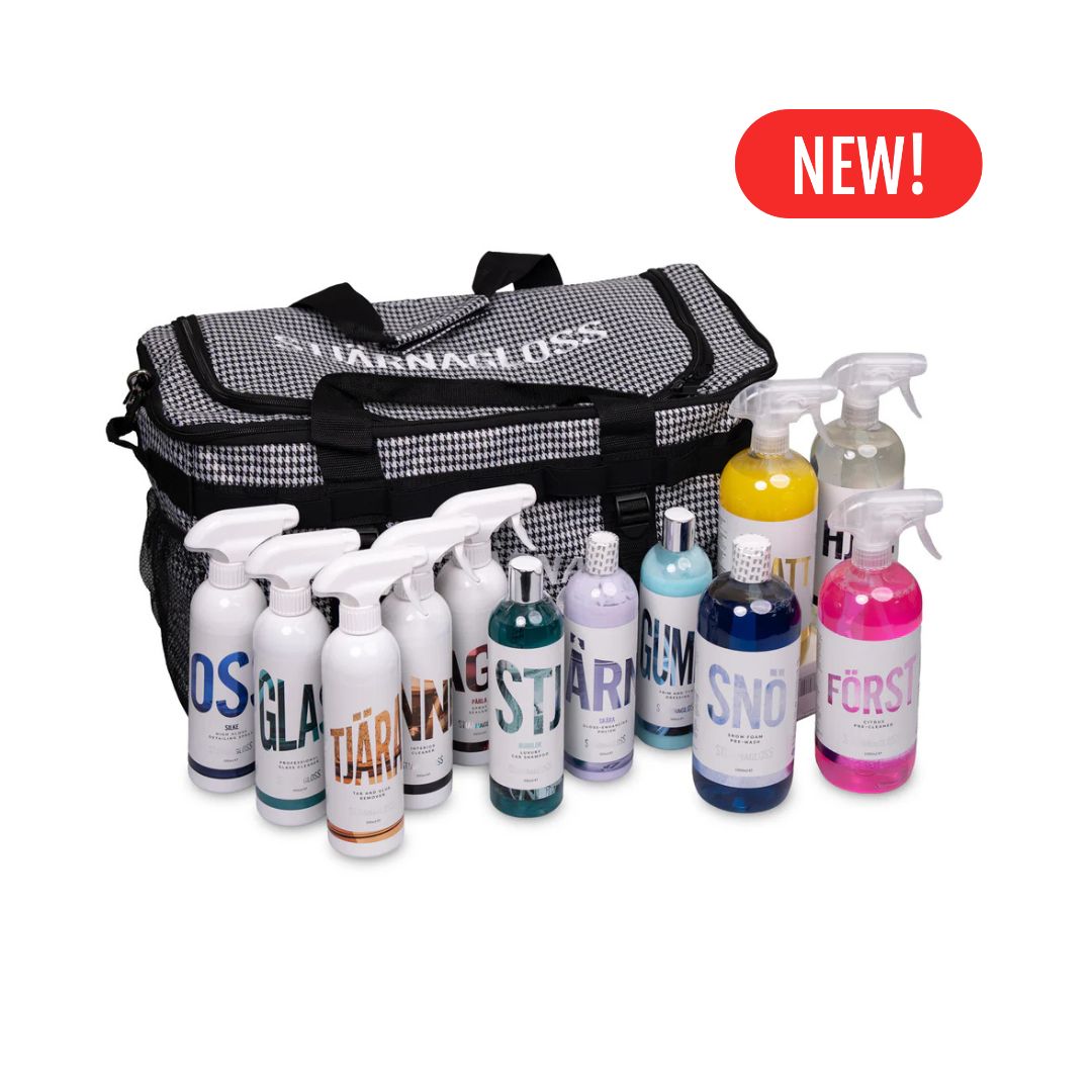 Stjarnagloss Ultimate Detailing Kit (Kappsäck, Core 4, More 4, Först & Snö) Stjarnagloss