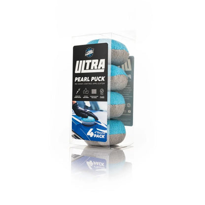 The Rag Company Puck Ultra Pearl Puck 4-pack applicator. No soak ceramic coat and was applicator