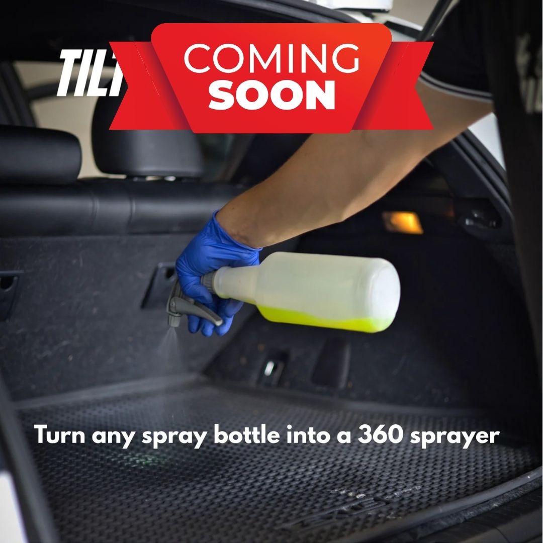 Tilted Spray Adapter - Turn Any Spray Bottle into a 360° Sprayer! Tilted