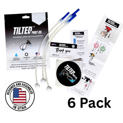 Tilted Spray Adapter - Turn Any Spray Bottle into a 360° Sprayer! Tilted