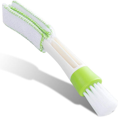 WashMe 2-in-1 Car Vent Mini Duster Microfibre with Brush for cleaning air vents, dashboards, and hard-to-reach areas in your car interior.