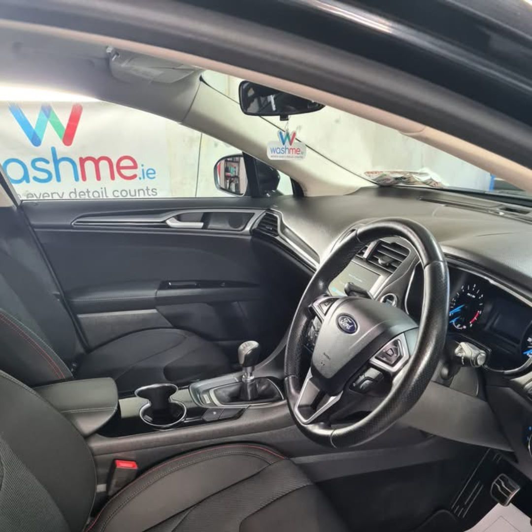 Ford Focus interior with visible washme.ie air freshener