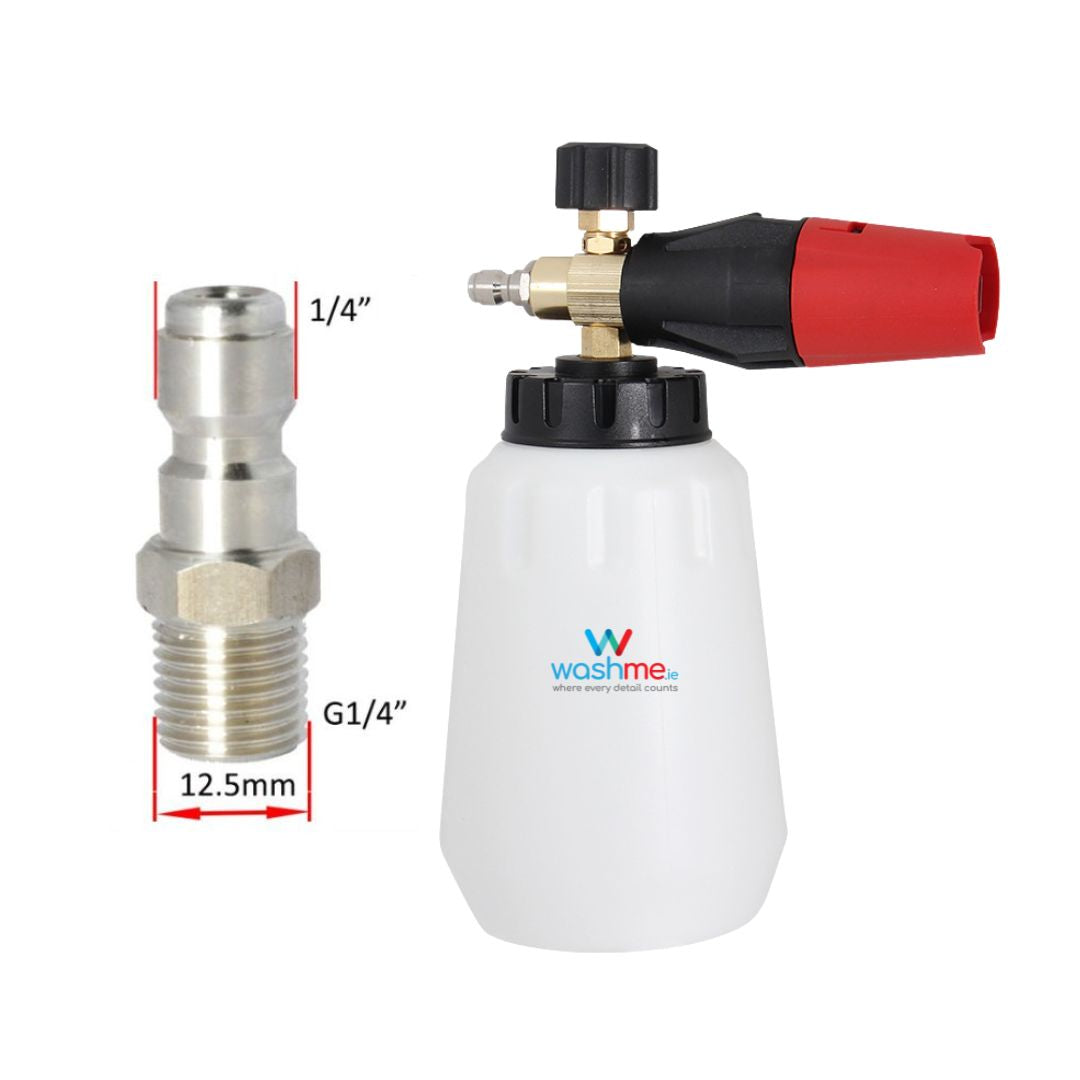 WashMe Yellow Snow Foam Lance Hydro 360 V2 - 1/4" Quick Release