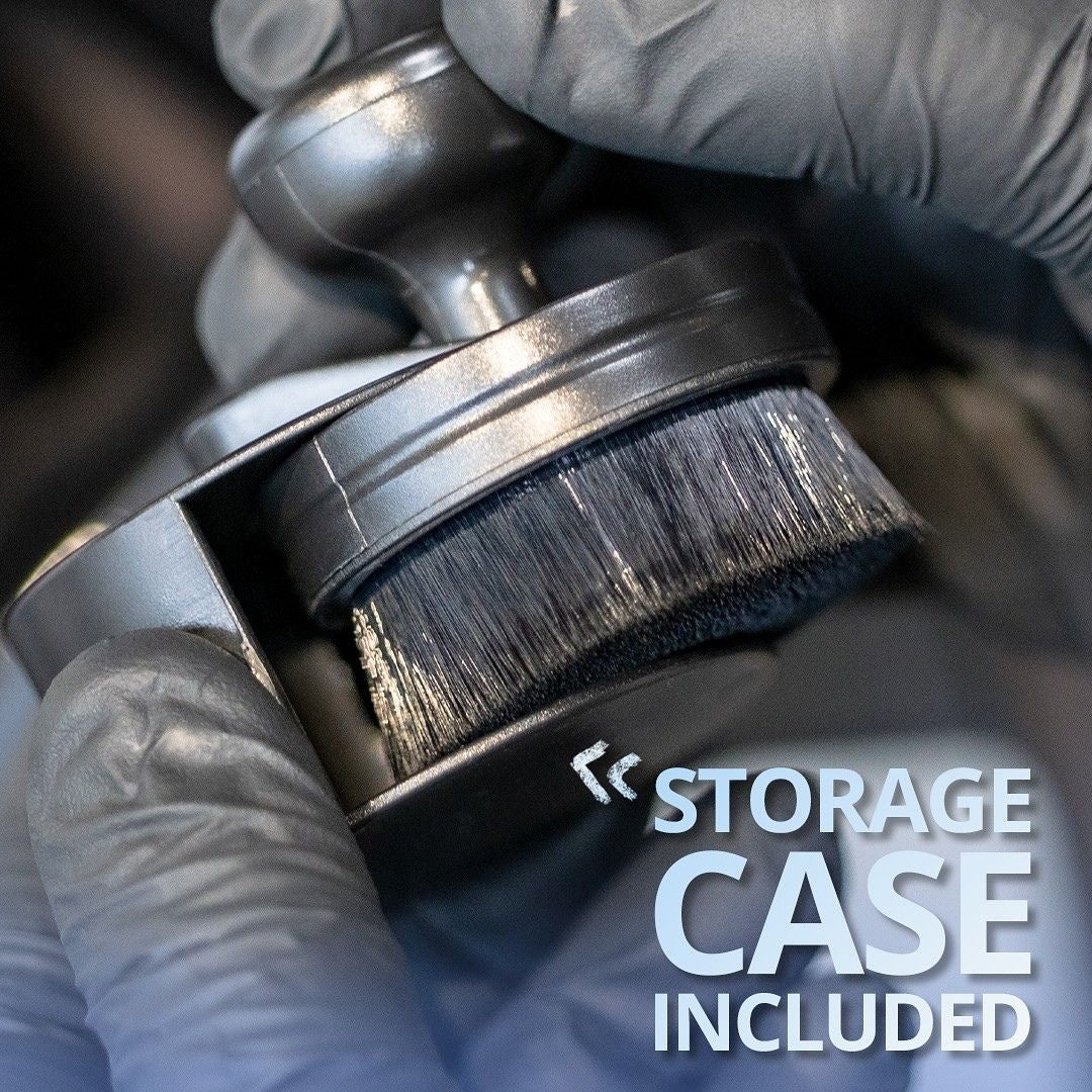 WashMe Round Tyre & Trim Dressing Applicator Brush