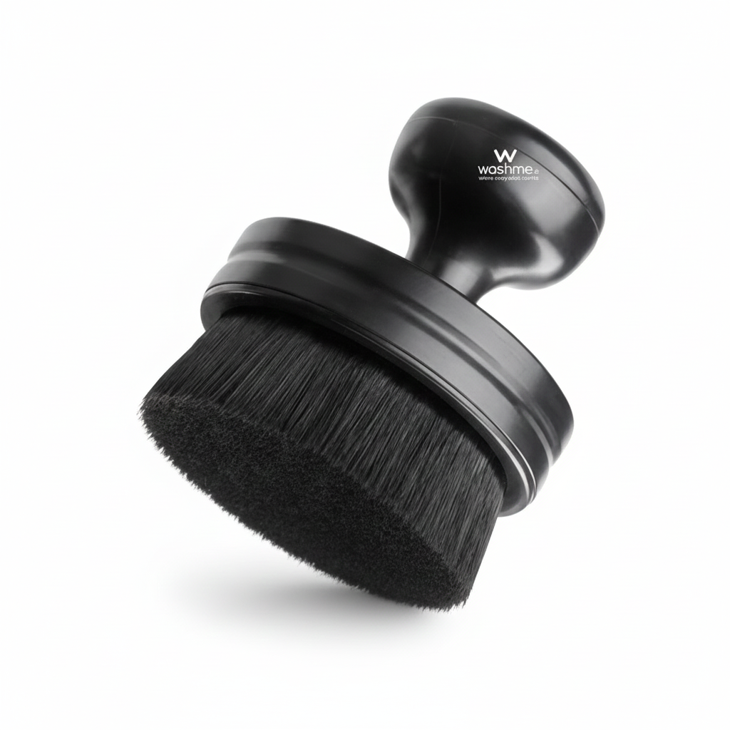 WashMe Round Tyre Trim Dressing Applicator Brush. Soft tyre applicator. fivestar detailing applicator. washme ireland, Round tyre dressing applicator brush is the perfect soft brush applicator for tyre and trim dressings.