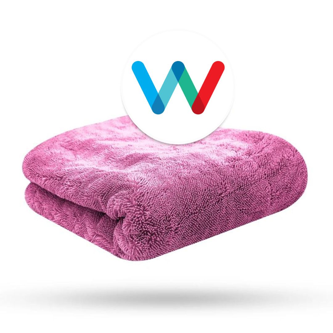 WashMe Dual Tommy XL Drying Towel 1300gsm. korean fibre drying towel. Best drying towel. Twisted look drying towel. Soft chenile drying towel. Highly absorbant drying towel. Ireland