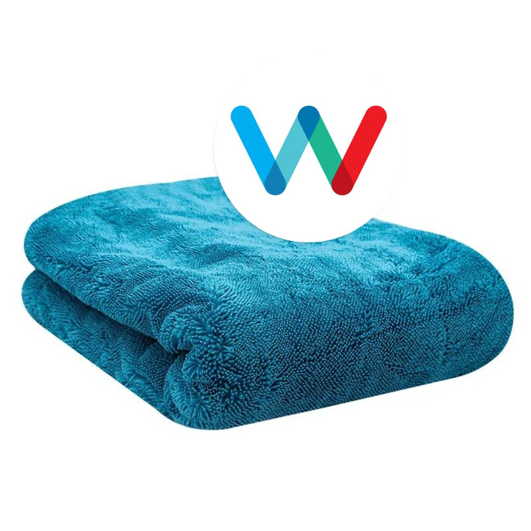 WashMe Dual Tommy XL Drying Towel 1300gsm. korean fibre drying towel. Best drying towel. Twisted look drying towel. Soft chenile drying towel. Highly absorbant drying towel. Ireland