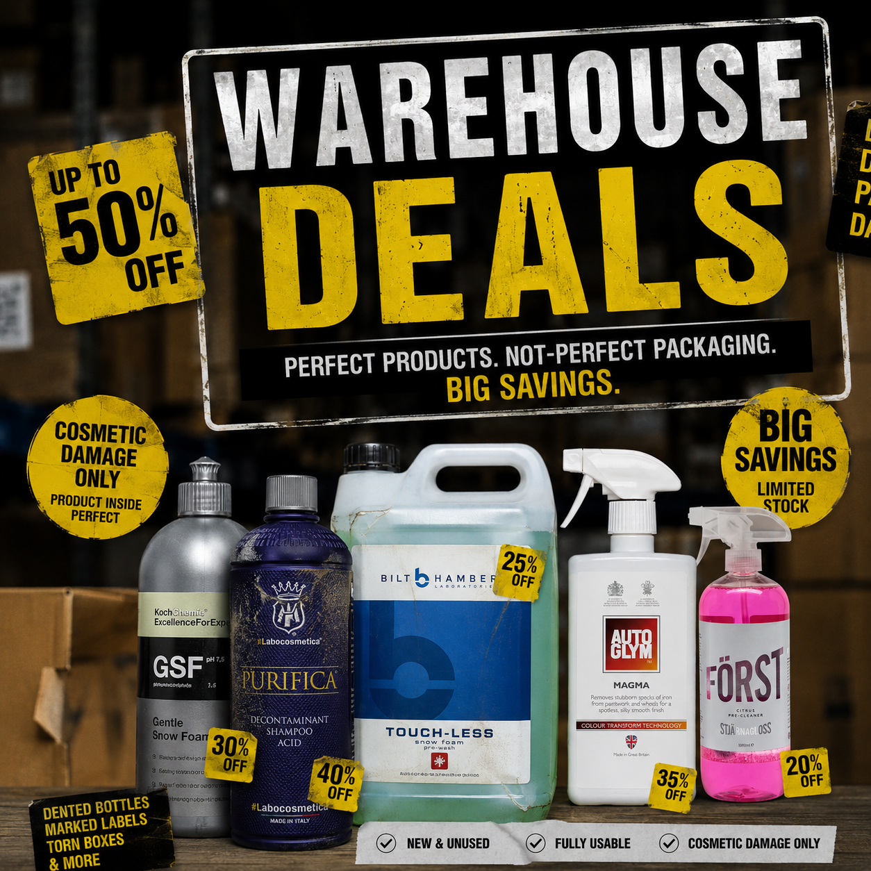 Warehouse Deals