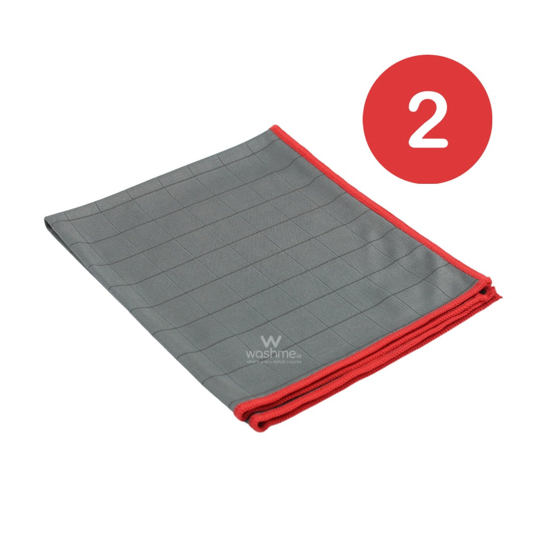 WashMe CARBON Heavy Duty Microfibre Cloth for Glass and Interior WashMe Microfibre