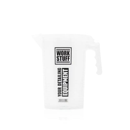 The Work Stuff Measuring Cup is an essential tool for accurately measuring chemical solutions in car detailing. Made from chemical-resistant polypropylene, it is perfect for both enthusiasts and professionals in vehicle maintenance. Workstuff Ireland