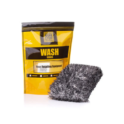 Work Stuff TYPHOON Wash Pad. washmitt without glove. ergonomic wash pad for washing cars. microfibre wash pad for paintwork and shampoo. Work Stuff Ireland. Work Stuff Cork Ireland