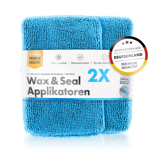 Chemicalworkz Ireland, Washguru ultra-soft, plush yet durable Chemicalworkz Microfiber Waxing/Sealant Applicators feature an absorbent foam core. 