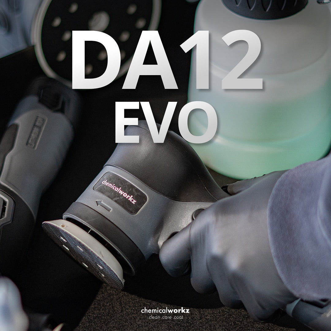chemicalworkz DA12 EVO Cordless - 12mm Orbit Dual Action Polisher chemicalworkz