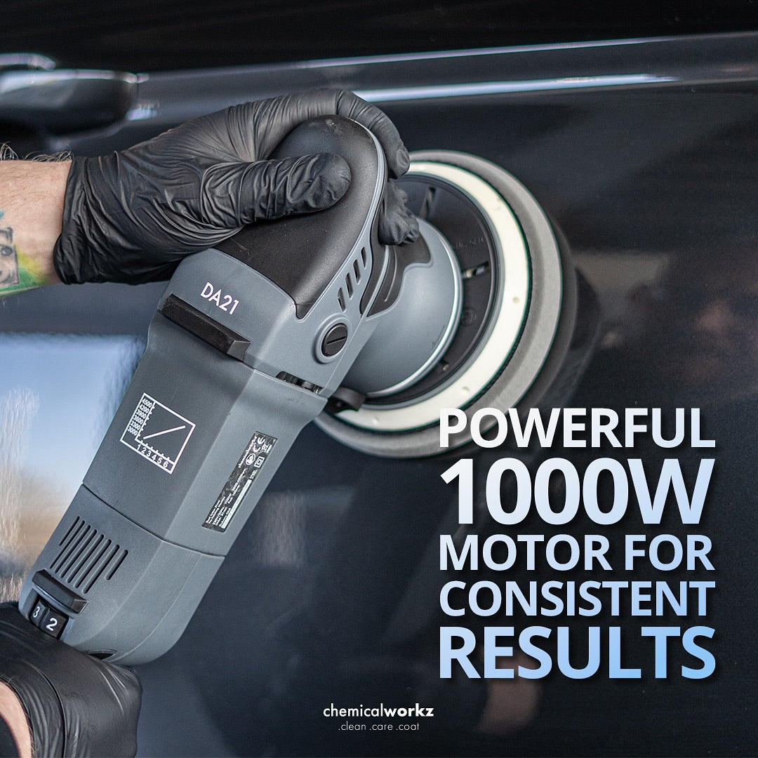 chemicalworkz DA21 Pro - 21mm Orbit Dual Action Polisher chemicalworkz