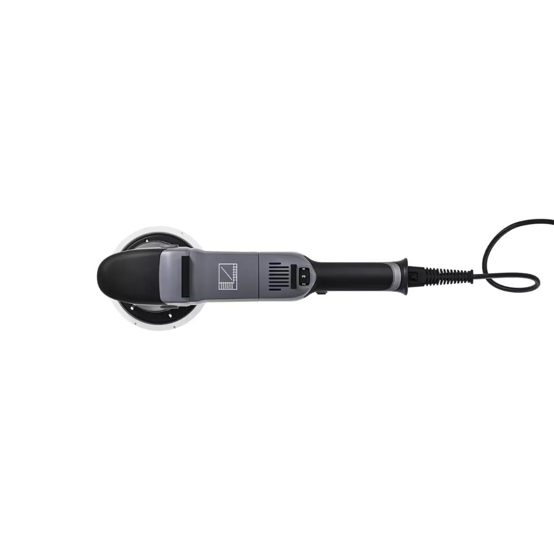 Black and gray chemicalworkz DA21 Pro with a coiled cable on a white background