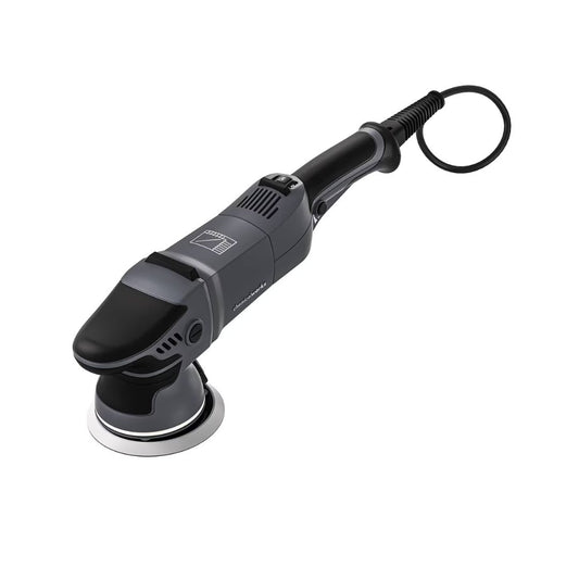 Black and grey chemicalworkz DA9 Pro Max power tool on a white background